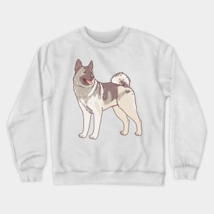 Norwegian Elkhound Crewneck Sweatshirt